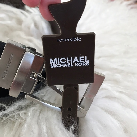 Michael kors brown and black revivable belt new - Picture 2 of 5